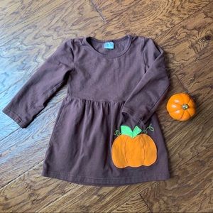 🍂Fall Tunic featuring a pumpkin appliqué